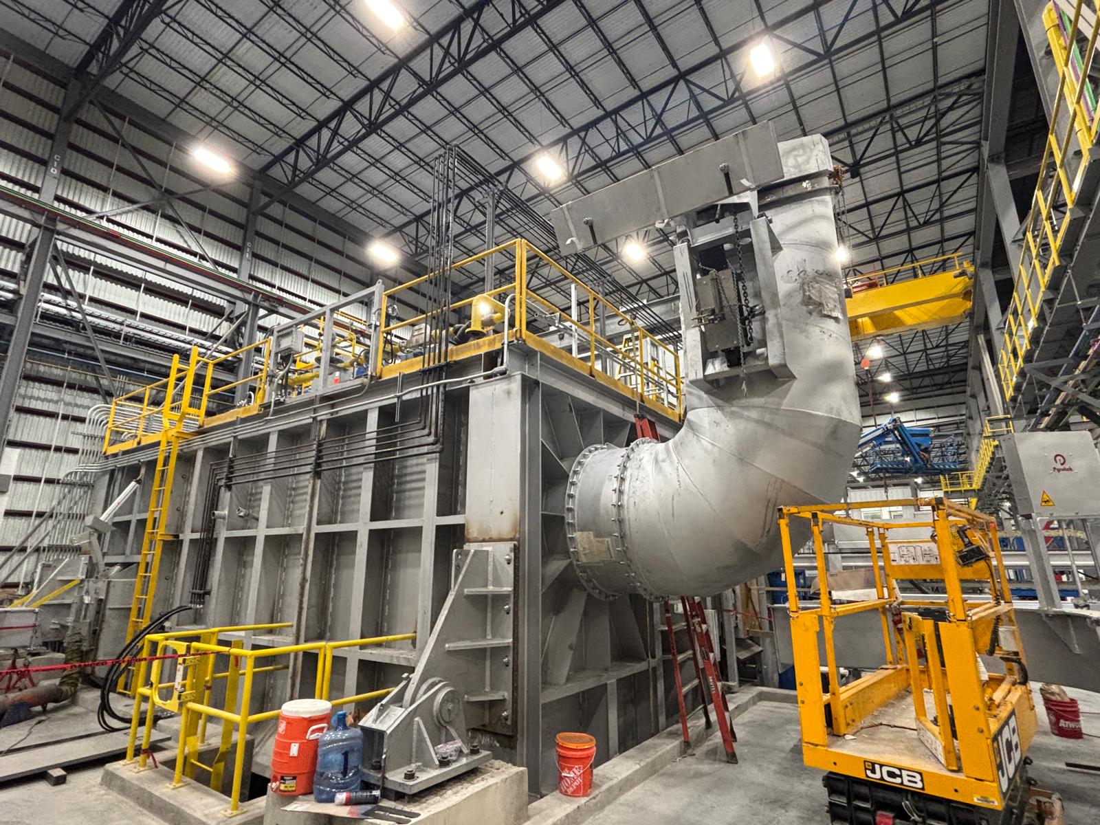 Vertical roller mill repair, Clinchfield GA